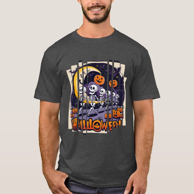 Halloween-pumpa Best Halloween-presentens vintage T Shirt (Framsida)