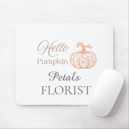 Halloween Pumpa Blomsterbutik Varumärkesidentitet Musmatta