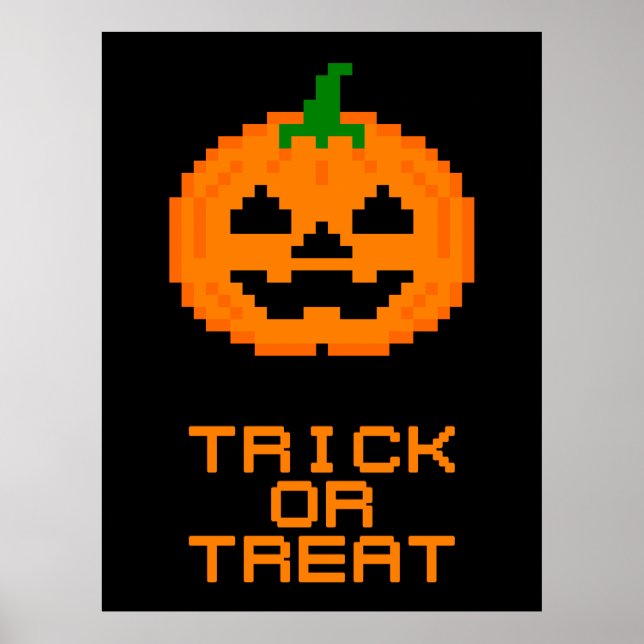 HALLOWEEN PUMPA - BUS eller GOTTJÄNST Poster (Framsidan)