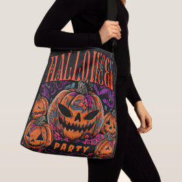 Halloween, Pumpa Coven Bloom, Gotisk Axelväska