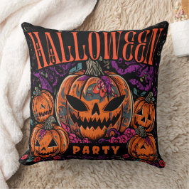 Halloween, Pumpa Coven Bloom, Gotisk Kudde