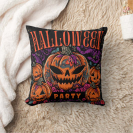 Halloween, Pumpa Coven Bloom, Gotisk Kudde
