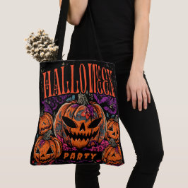 Halloween, Pumpa Coven Bloom, Gotisk Tygkasse