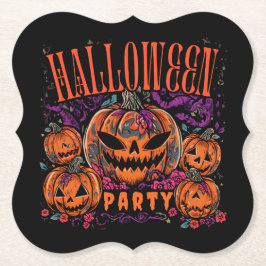 Halloween, Pumpa Coven Bloom, Gotisk Underlägg Papper