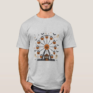 Halloween-pumpa Ferris-hjul T Shirt