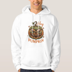 Halloween Pumpa Halloween Jack Lantern Glasögon Mu Hoodie