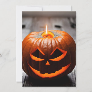 Halloween-pumpa Julkort
