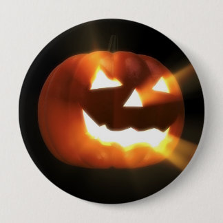 Halloween pumpa knäppas knapp