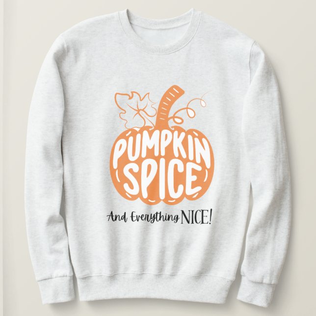 Halloween Pumpa Kryddmix & Allt Gott T Shirt (Design framsida)