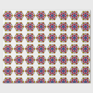 Halloween Pumpa Mandala Presentpapper
