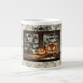 Halloween, Pumpa Mördare, Skräck Jumbo Mugg
