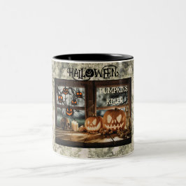 Halloween, Pumpa Mördare, Skräck Två-Tonad Mugg