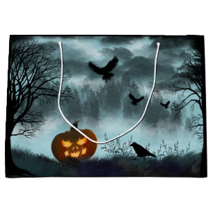 Halloween-pumpa och räv