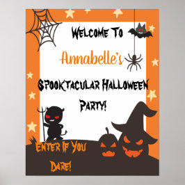 Halloween Pumpa Orange Fest Poster