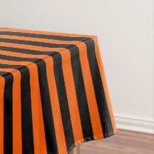Halloween Pumpa Orange och svart randig