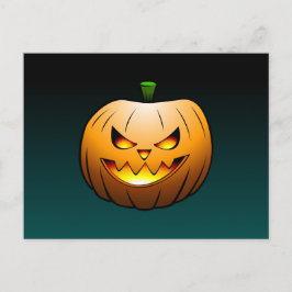 Halloween Pumpa Postkort Helg Vykort