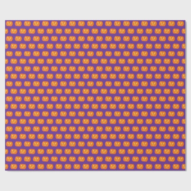 halloween-pumpa presentpapper (Platt)