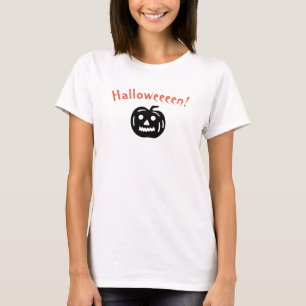 Halloween-pumpa Rolig T Shirt
