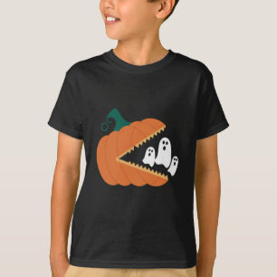 Halloween Pumpa Roliga Spöken Pojkar Barn T Shirt