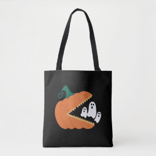Halloween-pumpa Roliga Spöken Pojkar Barn Tygkasse