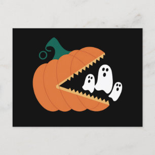 Halloween-pumpa Roliga Spöken Pojkar Barn  Vykort