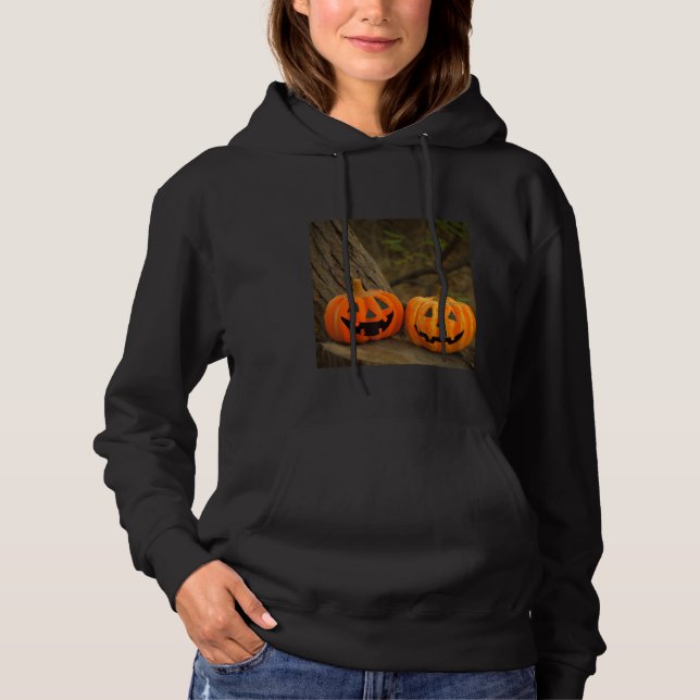 Halloween-pumpa T Shirt (Framsida)