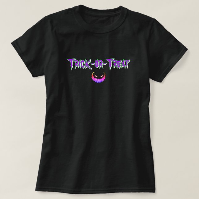 Halloween/pumpa T Shirt (Design framsida)