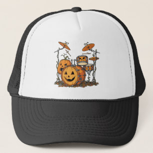 Halloween Pumpa Trumset Keps