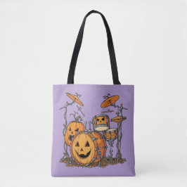 Halloween Pumpa Trumset Tygkasse