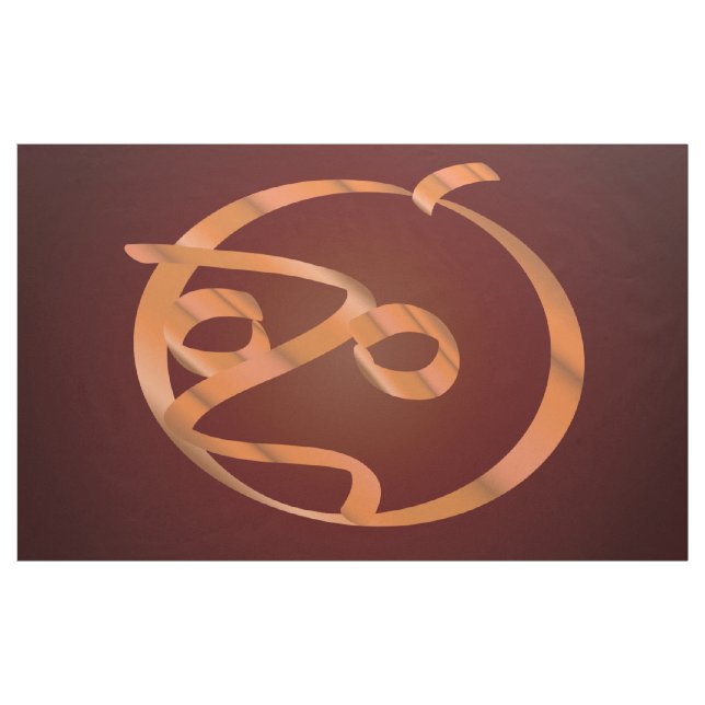 Halloween-pumpa Tyg (Yard)