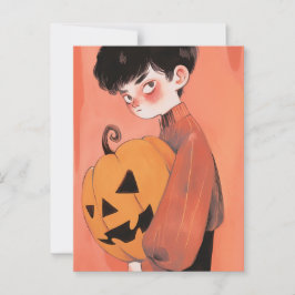 Halloween-pumpa Vykort