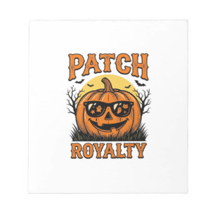 Halloween Pumpafält Vintage Jack O Lantern Tröja Anteckningsblock