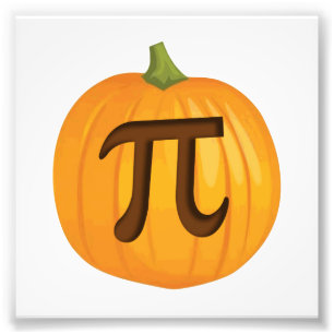 Halloween pumpapaj Pi Fototryck