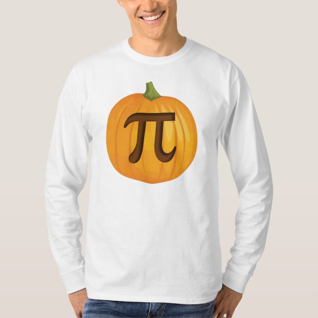 Halloween pumpapaj Pi T Shirt (Framsida)