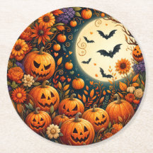 Halloween-pumpapapersunderlägg