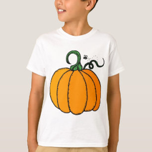 Halloween pumpaskjortor, hattar, Ties Tee