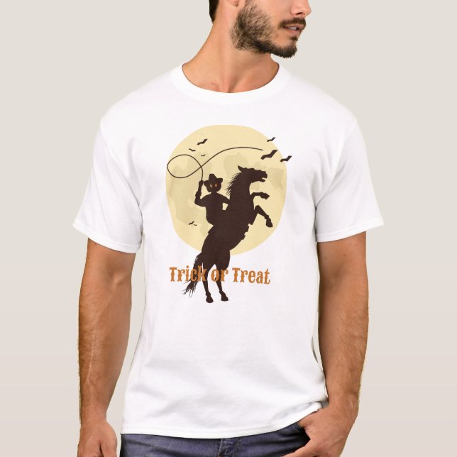 halloween pumphorseman t shirt (Framsida)