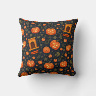halloween-pumphudde kudde