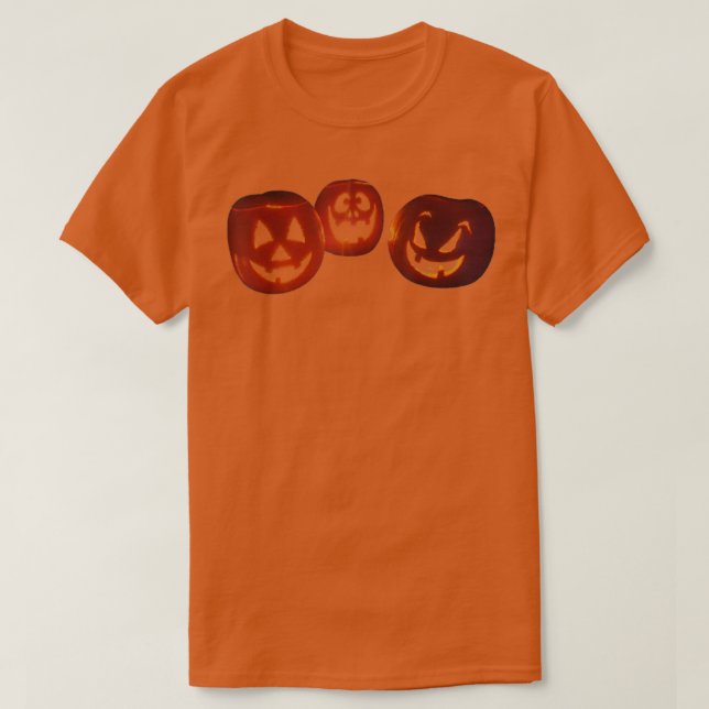 Halloween Pumpkin 261 T Shirt (Design framsida)