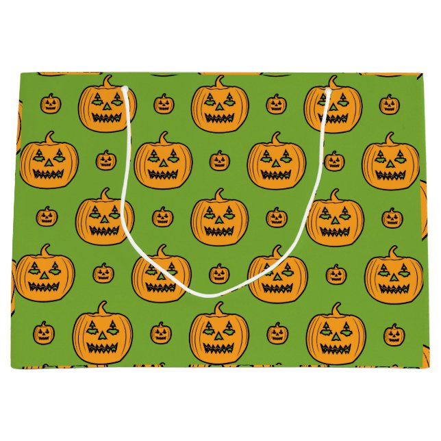Halloween pumpkin ansikte (Framsidan)