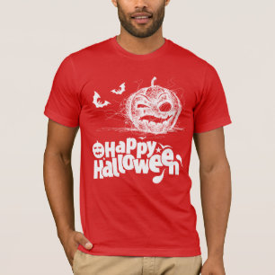 Halloween Pumpkin Ansikte För manar Costume T Shirt