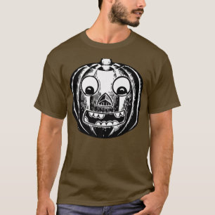 Halloween pumpkin ansikte jacko'lantern minns t shirt