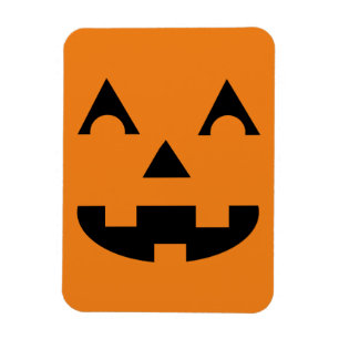 Halloween Pumpkin Ansikte Magnet