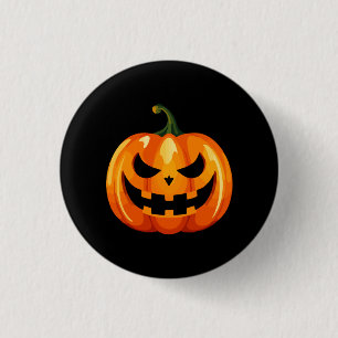 Halloween Pumpkin Ansikte Scary Knapp