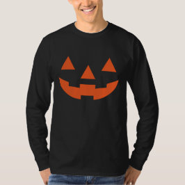 Halloween Pumpkin Ansikte T Shirt