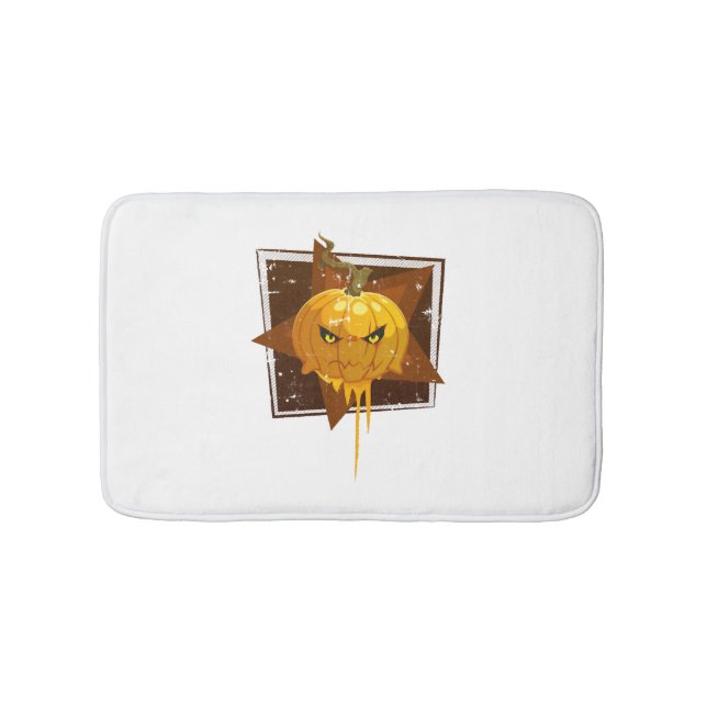 Halloween pumpkin badrumsmatta (Framsidan)