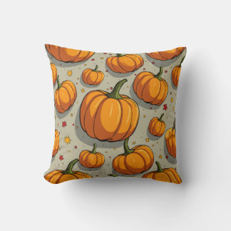 halloween pumpkin bild cushion kudde