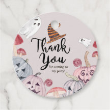 Halloween Pumpkin Birthday Circle Märkre Tack