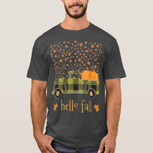 Halloween Pumpkin Buffalo Play Lastbil Hej Träd F T Shirt