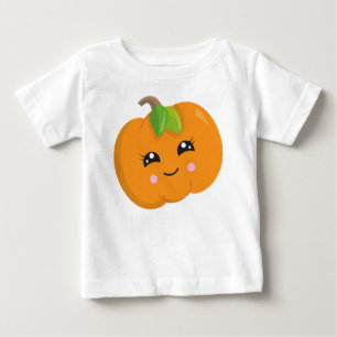 Halloween Pumpkin, Bus eller godis, Smiling Pumpki T Shirt